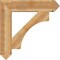 Ekena Millwork Westlake Arts & Crafts Rough Sawn Bracket, Western Red Cedar, 6"W x 32"D x 32"H BKT06X32X32WTL03RWR - alternate 2